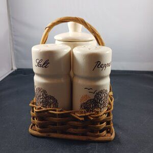 Vintage Giftco Inc. Salt & Pepper Shaker + Sugar & Creamer